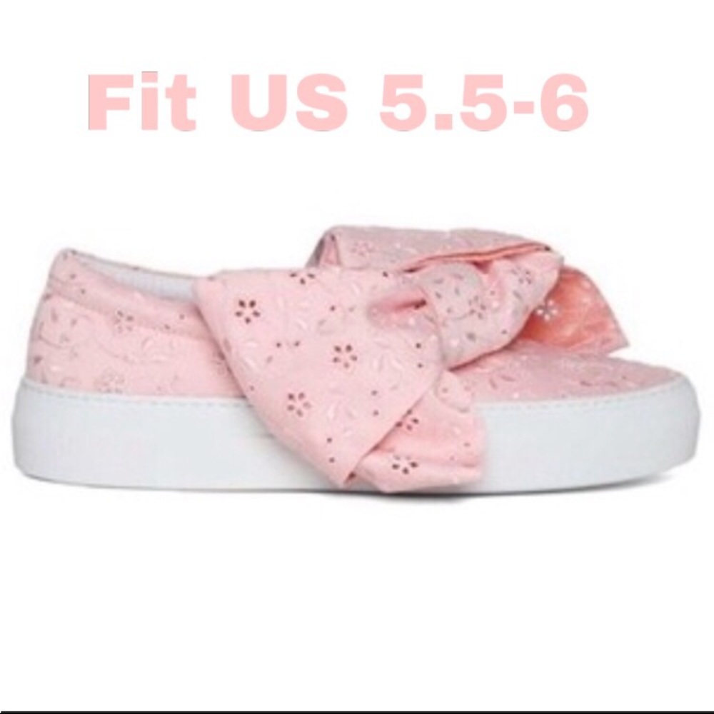Joshua Sanders macrame bow Sneakers Fit US 5.5-6